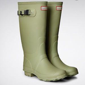 Womens Light Green Hunter Boots